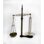 CIRCA 1900 IMPRESSIVE and LARGE W & T AVERY CLASS 'C' SCALES to weigh up to 25lbs 45" (114cm) high