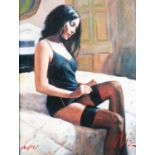 FABIAN PEREZ (b.1967) ARTIST SIGNED LIMITED EDITION COLOUR PRINT ‘Kayleigh at the Ritz III’ (161/