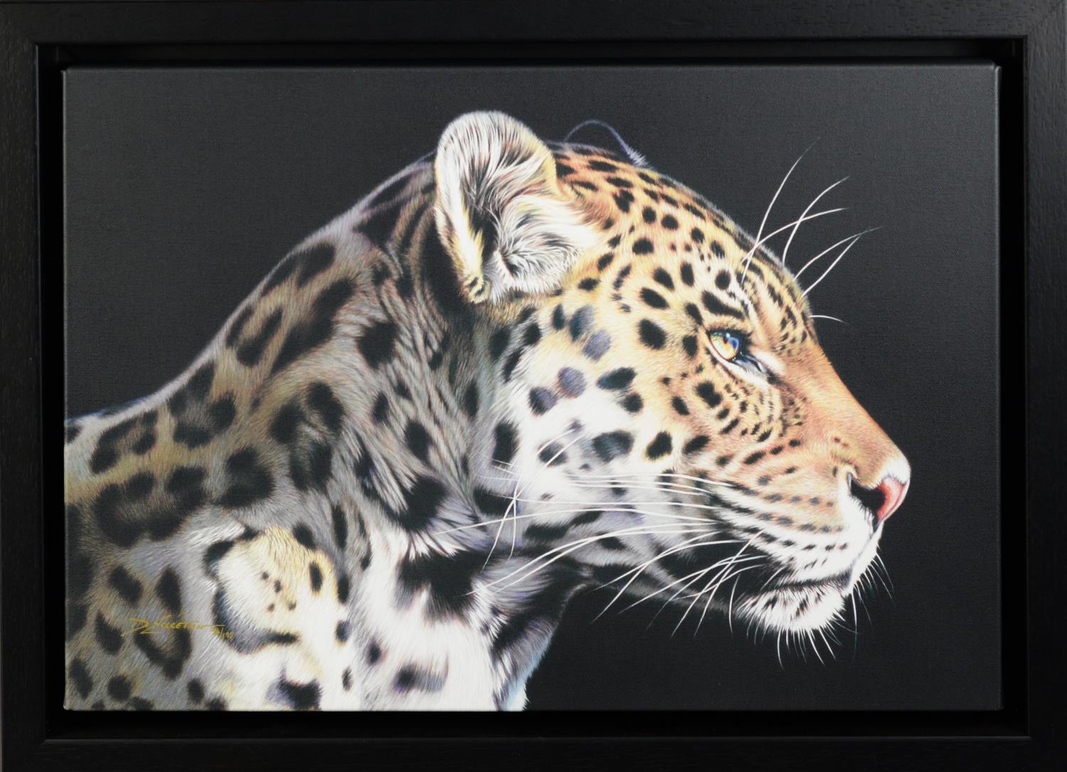 DARRYN EGGLETON (b.1981) ARTIST SIGNED LIMITED EDITION COLOUR PRINT ‘The Wild Side I’ (36/195) - Image 2 of 3