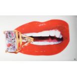 RORY HANCOCK (b.1987) ARTIST MONOGRAMMED LIMITED EDITION COLOUR PRINT ‘Rock Candy’, (5/95), with