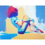 TOBY MULLIGAN (b.1969) ARTIST SIGNED LIMITED EDITION COLOUR PRINT ‘In Repose’ (148/600) no