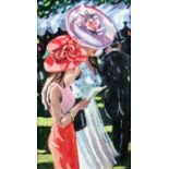 SHEREE VALENTINE DAINES (b.1959) ARTIST SIGNED LIMITED EDITION COLOUR PRINT ‘Society Ladies’ (115/
