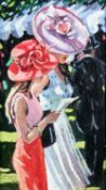 SHEREE VALENTINE DAINES (b.1959) ARTIST SIGNED LIMITED EDITION COLOUR PRINT ‘Society Ladies’ (115/