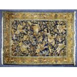LOUIS DE POORTERE, BELGIUM PURE NEW WOOL RUG labelled Samarkand design, in the style of a Persian