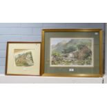 JUDY BOYES LTD. ED. PRINT 'BROTHERILKELD FARM, ESKDALE', SIGNED LOWER RIGHT AND NUMBERED 363/850,