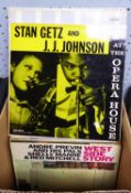 VINYL RECORDS. Stan Getz and Jay Jay Johnson at the Opera House, Columbia 33CX 10127, clef series