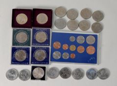 PLASTIC CASED SET OF MINT AND UNUSED GREAT BRITAINS LAST COMPLETE SET OF COINAGE using £ s d