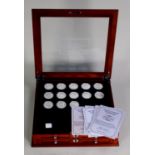 The Danbury Mint “History of Britain” Silver Bullion Collection, a selection of 13 superb 1 troy