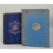 19th CENTURY AMERICAN PUBLICATION - SOUVENIR OF THE CENTENNIAL EXHBITION OR CONNECTICUTS