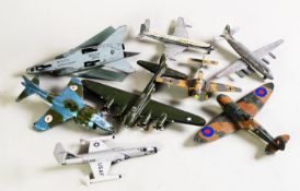 CORGI AVIATION ARCHINVE SERIES, BOXED VOIGHT F4U CORSAIR WHITE 29 FIGHTER PLANE; another Predators