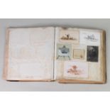 VICTORIA SUSAN SATTERTHWAITE nee HORNBY (1837-1906) AN ALBUM OF IN EXCESS OF 100 PASTED IN