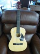 BURSWOOD JC-36F ACOUSTIC GUITAR, MADE IN CHINA