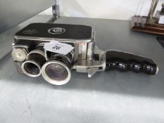 BOLEX PAILLARD, SWISS, CINE CAMERA, C10, with wind-up drive