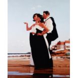 JACK VETTRIANO (b.1951) ARTIST SIGNED LIMITED EDITION COLOUR PRINT ‘The Missing Man II’ (26/75) with