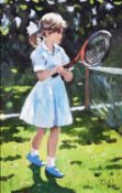 SHEREE VALENTINE-DAINES (b.1959) ARTIST SIGNED LIMITED EDITION COLOUR PRINT ‘Playful Times I’ (80/