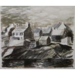 NORMAN JAQUES (1922-2014) TWO COLOUR PRINTS ‘Moelfre, Anglesey’ Artist’s Proof (8/15), signed 20”