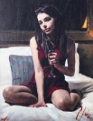 FABIAN PEREZ (B.1967) ARTIST SIGNED LIMITED EDITION COLOUR PRINT ‘Bella’ (20/95) with certificate 17