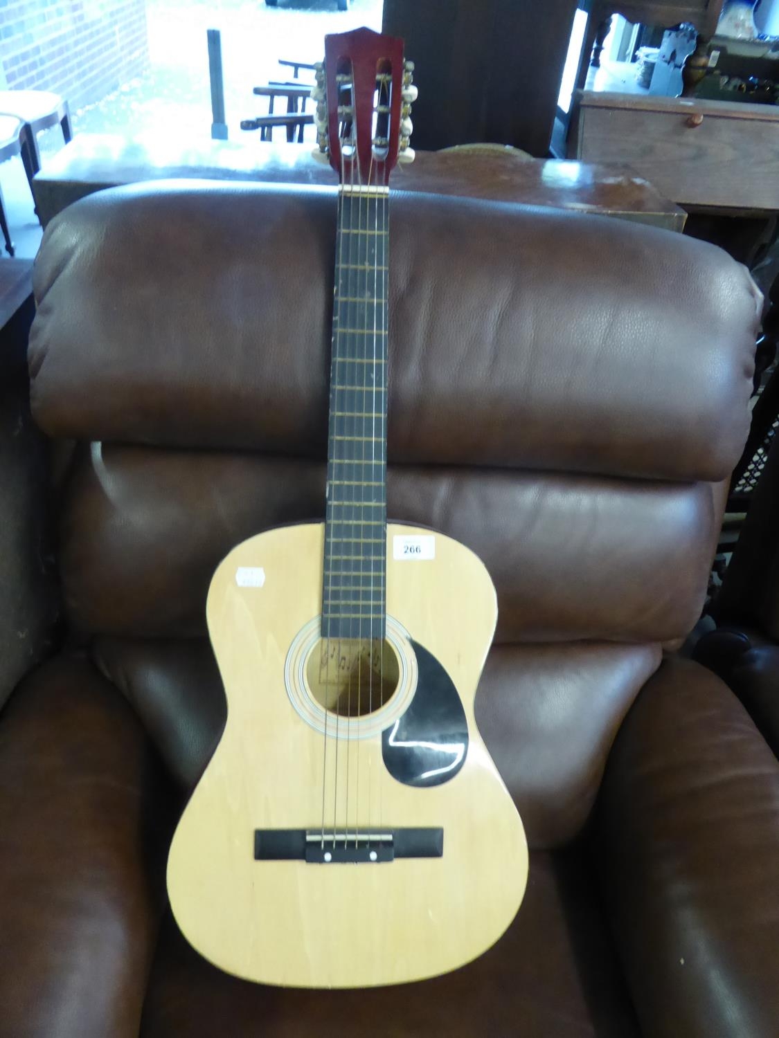 BURSWOOD JC-36F ACOUSTIC GUITAR, MADE IN CHINA