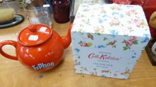 CATH KIDSTON TEA FOR ONE (BOXED) AND A TYPHOO TEA POT