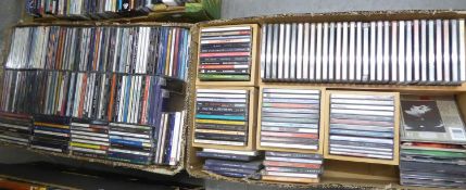 A LARGE QUANTITY OF CD's TO INCLUDE; THE BEATLES 'ABBEY ROAD', DOLLY PARTON, FRANK SINATRA, JOHN