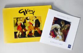 Geoffrey Key Paintings, pub JMOL publishing 2008, signed with dedication to the ffep, in Key’s