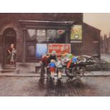 MARC GRIMSHAW (1954) 3 ARTIST SIGNED LIMITED EDITION COLOUR PRINTS OF PASTEL DRAWINGS Rag & Bone