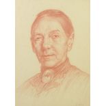 FROM THE EDWARD RIDLEY STUDIO OF WORKS EDWARD RIDLEY (1883 - 1946) RED CHALK DRAWING No 2