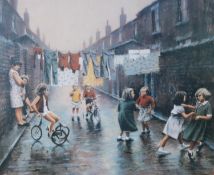 MARC GRIMSHAW (1957) TWO ARTIST SIGNED LIMITED EDITION COLOUR PRINTS OF PASTEL DRAWINGS The Rag Bone