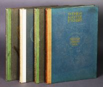 FOUR LOTS FROM THE LIBRARY OF EDWARD RIDLEY SERIES OF 4 BOOKS, WITH HARDCOVERS - The Drawings of D G