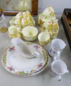 1930's A B JONES & SONS GRAFTON CHINA 41 PIECE TEA SERVICE FOR TWELVE (C/R- in perfect condition)