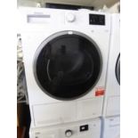 NEARLY NEW BLOMBERG LTK28021W CONDENSER TUMBLE DRYER