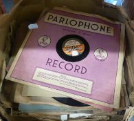FIVE SANDY POWELL 78 RPM RECORDS, E.G. SANDY THE SOLICITOR, CIRCA 1930's AND VARIOUS 78RPM