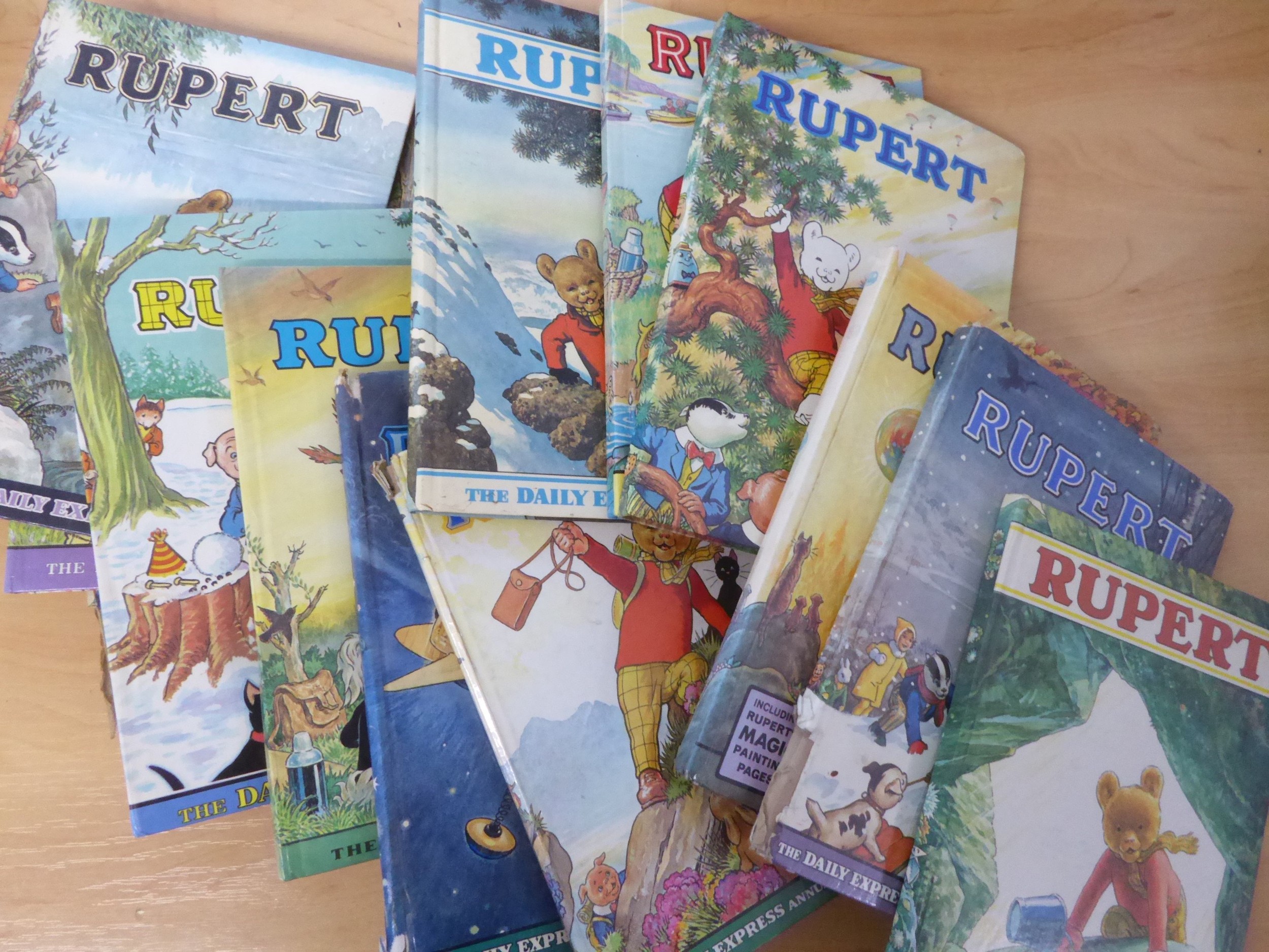 THIRTEEN 1960's/70's RUPERT ANNUALS, (C/R- generally in fair/good condition), ALSO A SINGLE - Image 2 of 4