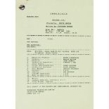 EMMERDALE ORIGINAL TYPED REHEARSAL SCRIPT, written by Kathleen Potter, dated 15th November 1994,