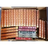 HERON BOOKS, THE WORKS OF R.L. STEVENSON 23 volumes, in uniform light brown and gilt bindings and