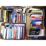 A large quantity of paperback, mainly fiction titles, various authors Lee Child, James Hall,