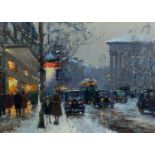 ÉDOUARD-LEON CORTÈS (1882 – 1969) Oil painting on canvas ‘La Madeleine (Aux Trois Quartiers)’ Signed