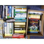 BOOKS, VARIOUS AUTHORS, SUNDRY WORKS RELATING TO CRICKET, including 6 Wisden hardback publications