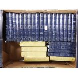 HERON BOOKS, THE WORKS OF J.B. PRIESTLEY, 22 volumes, in uniform slate blue and gilt bindings,