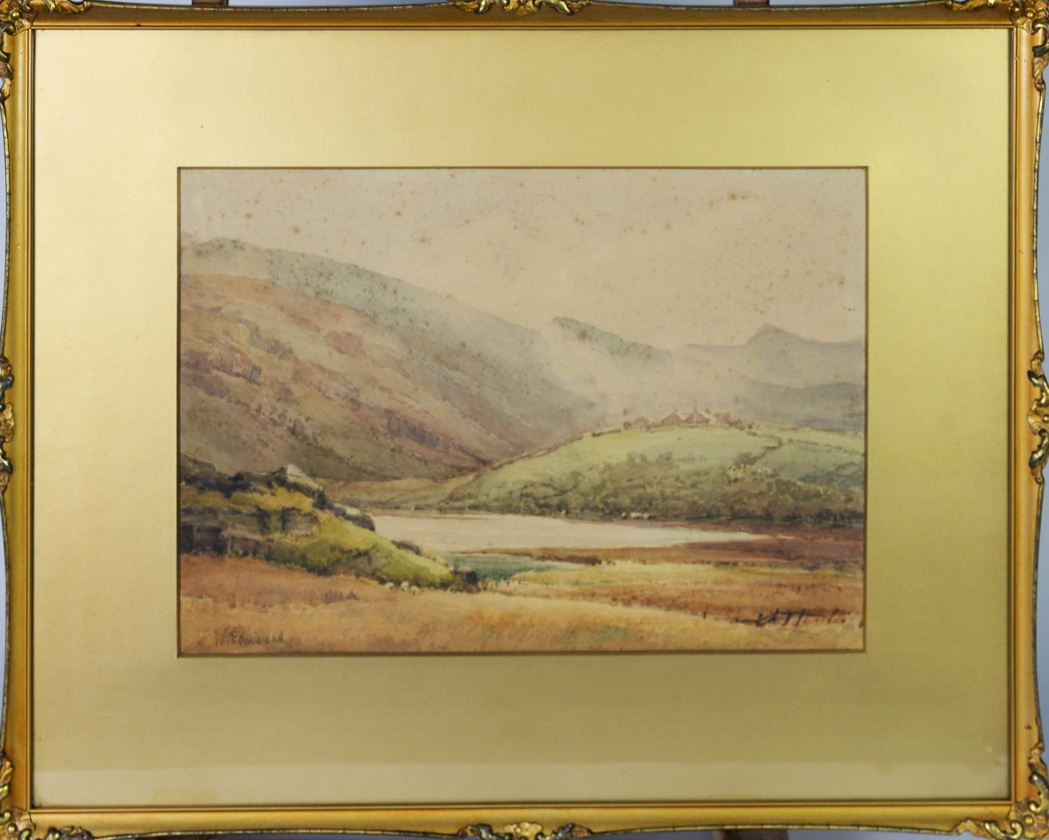 WALTER EASTWOOD (1867-1943) WATERCOLOUR DRAWINGS, A PAIR Views in the Lake District Signed lower - Image 8 of 9