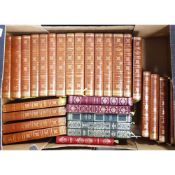 HERON BOOKS, THE WORKS OF R.L. STEVENSON 23 volumes, in uniform light brown and gilt bindings and