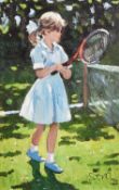 SHEREE VALENTINE-DAINES (b.1959) ARTIST SIGNED LIMITED EDITION COLOUR PRINT ‘Playful Times I’ (106/