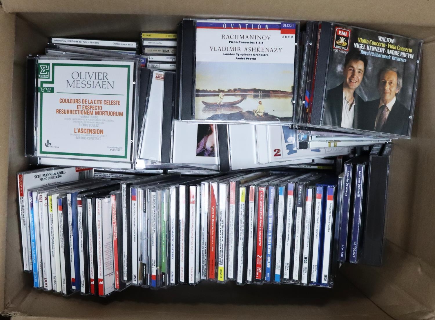 Compact Disc CDs CLASSICAL. A large collection of quality classical recordings, including box