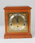 ELLIOTT 8 DAY LEVER WESTMINSTER & WHITTINGTON CHIME CLOCK, chiming and striking on rods, in walnut