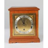 ELLIOTT 8 DAY LEVER WESTMINSTER & WHITTINGTON CHIME CLOCK, chiming and striking on rods, in walnut