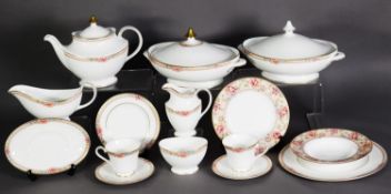FIFTY TWO PIECE ROYAL DOULTON ‘DARJEELING’ PATTERN CHINA PART DINNER AND TEA SERVICE, comprising: