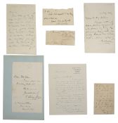 A collection of ten 17th century and later letters