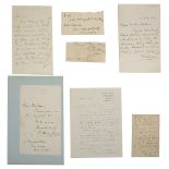 A collection of ten 17th century and later letters