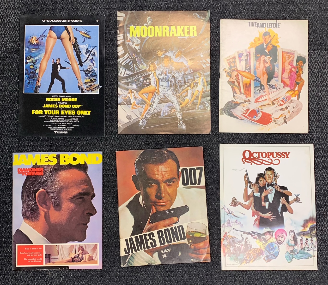 James Bond: Double Bill poster plus programmes and magazines - Image 12 of 12