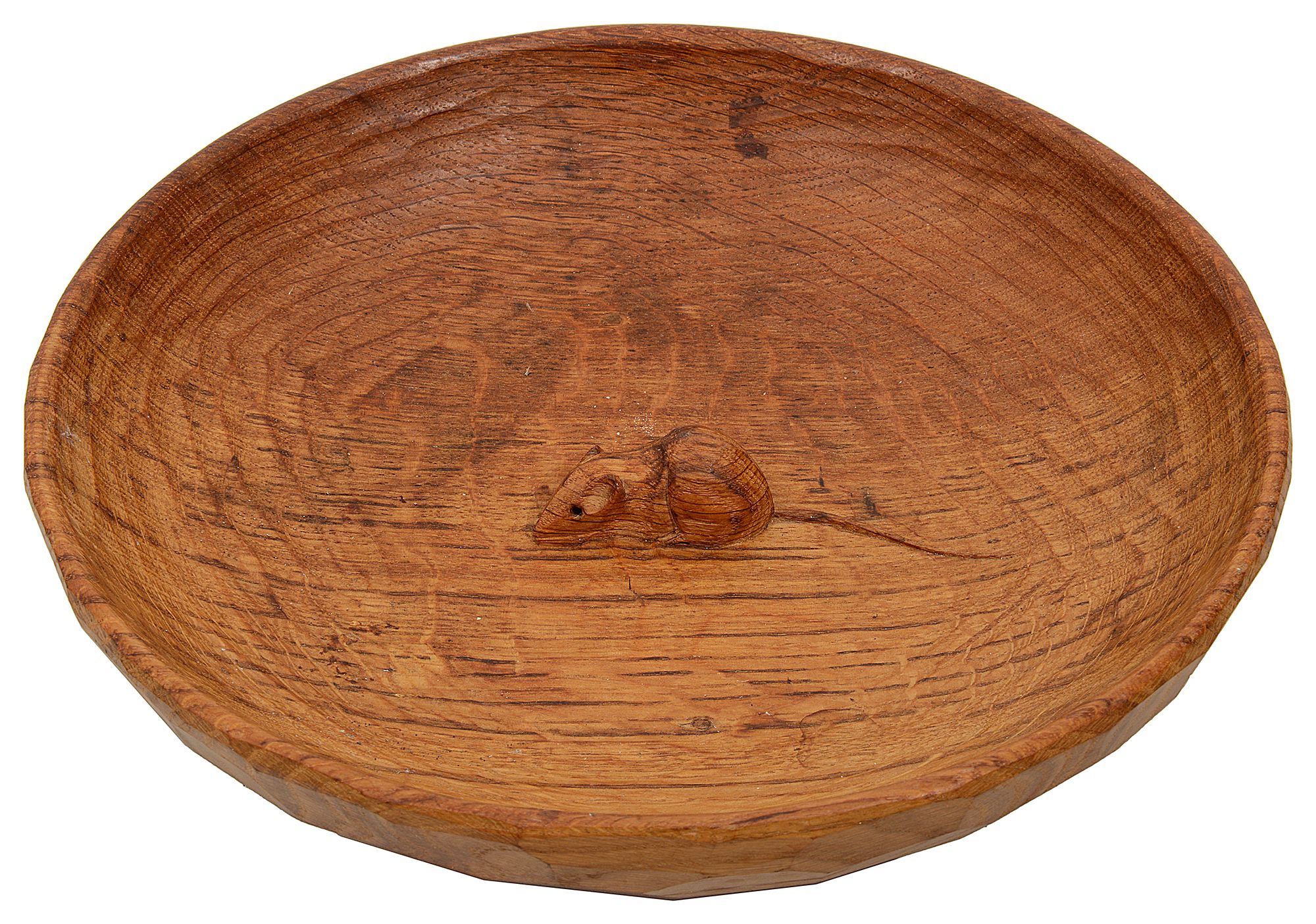 A Robert 'Mouseman' Thompson of Kilburn oak fruit bowl